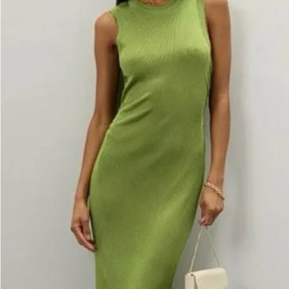 Atlein Collective Green Dress size small